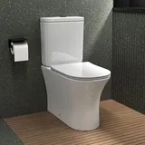 mai & mai Aachen304T Stand-WC mit WC-Sitz Weiß