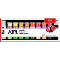 Marabu Basic Acrylfarbe 34 Stück(e)