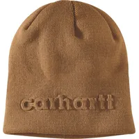 CARHARTT Knit Embossed Mütze Braun