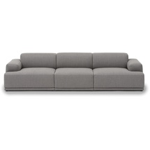 Muuto - Connect Soft Modular Sofa 3-Sitzer Konfiguration 1, Re-Wool 128