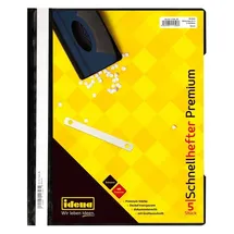 IDENA Schnellhefter A4 Schwarz 5 St.