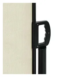 vidaXL Seitenmarkise 120 x 300 cm Beige Polyester