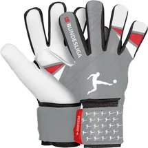 derbystar Bundesliga Goalie Torwarthandschuhe Uni grau schwarz rot 11