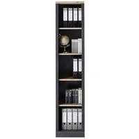 Stella Trading Aktenregal 43 x 204 x 38 cm Grau