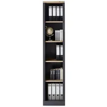 Stella Trading Aktenregal 43 x 204 x 38 cm Grau