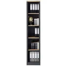 Stella Trading Aktenregal 43 x 204 x 38 cm Grau