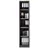 Stella Trading Aktenregal 43 x 204 x 38 cm Grau