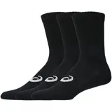 Asics Crew Sock 3 Paare Schwarz XL (47-49)