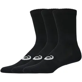 Asics Crew Sock 3 Paare Schwarz XL (47-49)