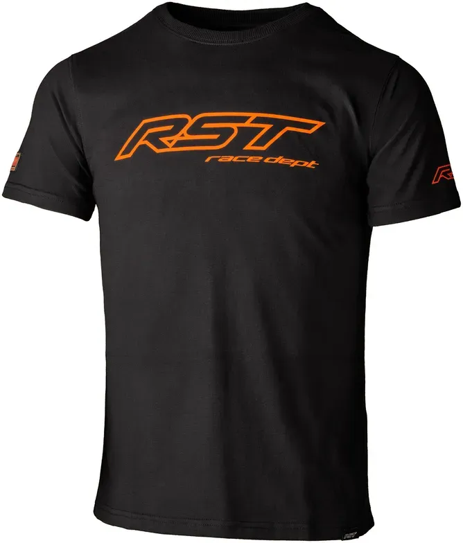 RST Race Dept Logo T-Shirt - Neon Orange - XL