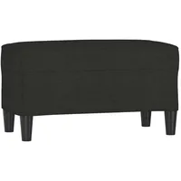 VidaXL Sitzbank Schwarz 70x35x41 cm Stoff