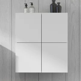 Duravit L-Cube Halbhochschrank 70 x 80 x 24,3 cm Weiß
