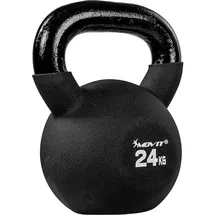 MOVIT Kettlebell PRO Kugelhantel Kettlebell 24 kg schwarz