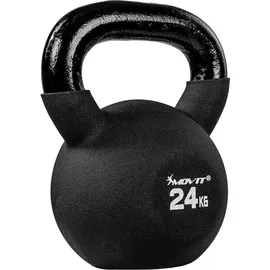 MOVIT Kettlebell PRO Kugelhantel Kettlebell 24 kg schwarz