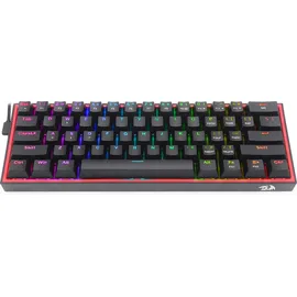 Redragon K617 RGB rote Schalter QWERTY
