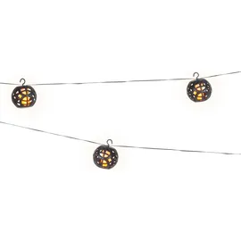 Lumineo Lichterkette Kunststoff 175 cm inkl. LED-Lampe schwarz