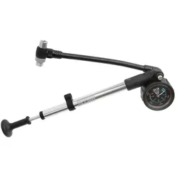 Beto Dämpferpumpe Fahrrad Federgabel Pumpe AV 28 Bar Gabelpumpe mit Manometer 400 PSI Dämpfer Luftpumpe