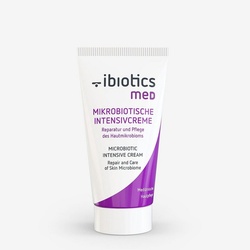 Ibiotics Hautcreme Ibiotics Mikrobiotische Intensivcreme 50 ml – Hilfe bei Neurodermitis, Juckende und gereizte Haut wird beruhigt, Rötungen klingen ab