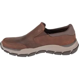 SKECHERS Slipper Slipper Leder - Braun