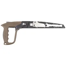 FUCHS Handsäge 2 Sägeblätter, Scheide + Gürtelclip, Taschensäge Säge Outdoor Camping