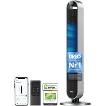DREO Smart Turmventilator Silber