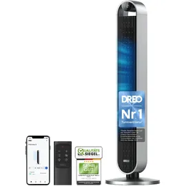 DREO Smart Turmventilator Silber