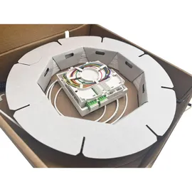 helos FTTH-Anschlussset, beidseitig mit LC-APC-Steckern vorkonfektioniert, 20m