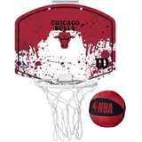 Wilson Mini Basketballkorb NBA Team Chicago Bulls Rot