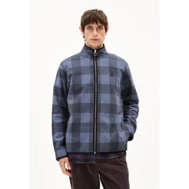 ARMEDANGELS FLAABO MICRO FLEECE JACKET Blau S