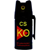 BALLISTOL 24220 KO-CS Spray 40ml Spray FOG – Verteidigungsspray gegen Mensch und Tier – Abwehrspray - Panikverschluss