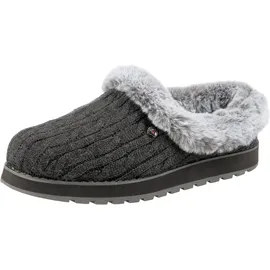 SKECHERS Keepsakes Ice Angel Low-Top Slipper, Charcoal,