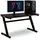 LACESTONE Schreibtisch Gaming Schwarz