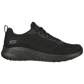 SKECHERS Bobs Squad Chaos - Face Off Damen Weite G Schwarz 40