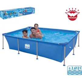 Happy People Stahlrahmenpool 258 x 66 cm