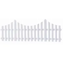 POWERTEC Garden Gartenzaun-Set 61 x 21,5 cm PP