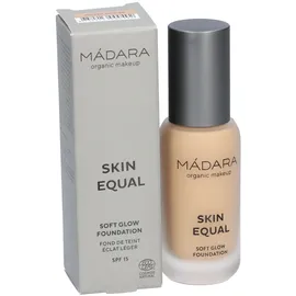 Mádara Skin Equal Soft Glow Foundation LSF 15 50 golden sand 30 ml