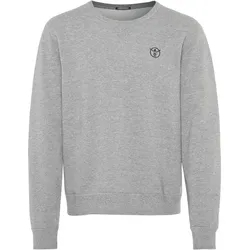 Sweater im Basic-Look mit Logo-Motiv XL