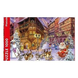 Piatnik Puzzle Weihnachtsdorf – Puzzle, 1000 Teile, (DE-Ausgabe), 1000 Puzzleteile bunt