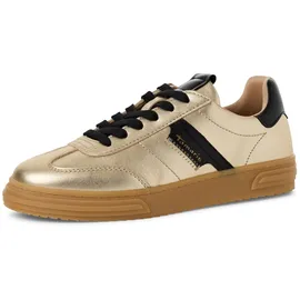 TAMARIS Sneaker Low Top Damen 1-23788-42 933 Frauen Schuhe Leder M2378842 Gold, Schuhgröße:38 EU