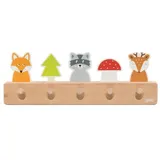 GoKi Garderobenleiste Waldfreunde 32,5 cm