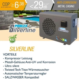 POOLEX Silverline 70 Wärmepumpe,