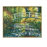 Seerosenteich nach Claude Monet (1840-1926) Malen nach Zahlen