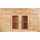 vogl möbelfabrik Highboard Toronto 182 x 107 x 42 cm Kernbuche teilmassiv beige