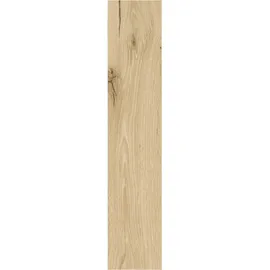 decoflooring Fischgrät-Vinylboden mit Trittschalldämmung Eiche Drammen