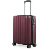 HAUPTSTADTKOFFER Q-Damm 4-Rollen Cabin 54 cm / 38 l burgund/rot