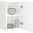 vidaXL Hängeschrank Porto 0 x 0 x 0 cm Weiß