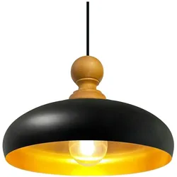 Bamyum Hängelampe Esttisch Modern Schwarz Lampe