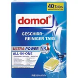 domol Geschirr-Reiniger Tabs Ultra Power 40 St.