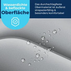 Kesser KESSER® Aufblasbare Matratze Luftbett mit eingebauter elektrischer Pumpe integrierte erhöhte aufblasbare Matratze für Übernachtungsgäste mit Aufbewahrungstasche