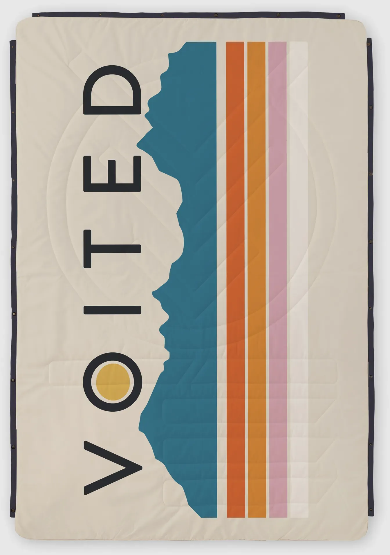 Voited Fleece PillowBlanket Campingdecke 137 x 203 cm
